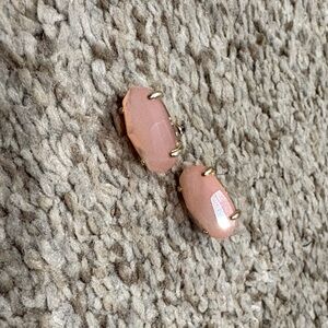 Kendra Scott Pink Stone Earrings